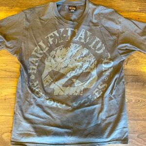 Grey Harley t shirt